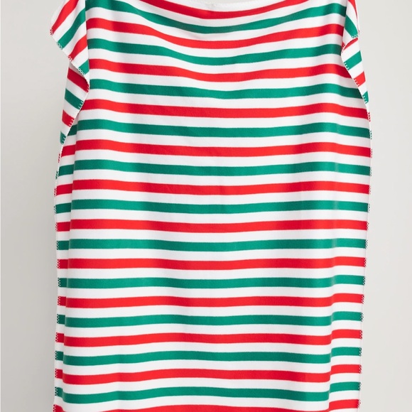 NWT OLD NAVY Patterned Microfleece Blanket  Color: Seasonal Stripes - Picture 2 of 2